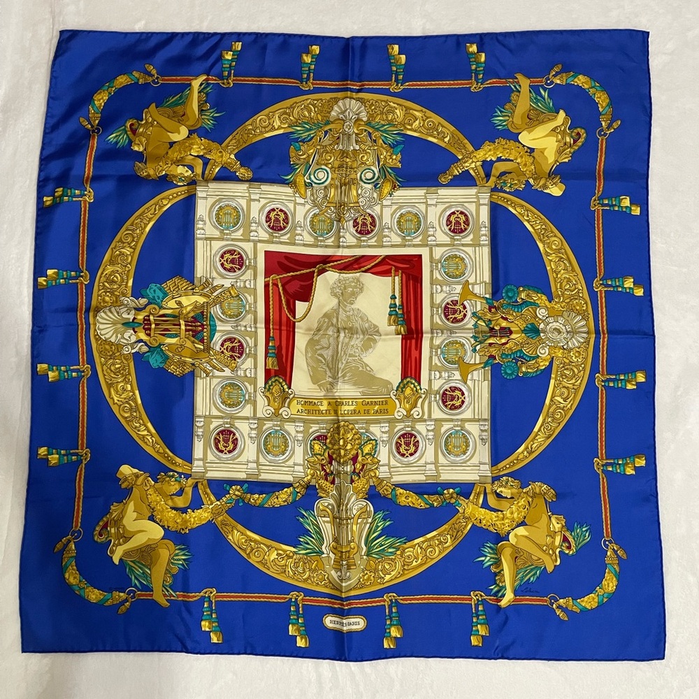 Hermes Silk Scarf